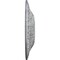 Ekena Millwork Modena Ceiling Medallion (Fits Canopies up to 5 1/4"), 23 1/2"OD x 3 1/2"P, Ultra Pure White Crackle CM23MOUWC - alternate 4